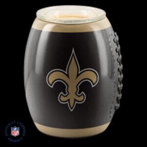 Scentsy NFL Team Warmer with Black and Silver